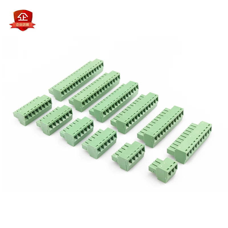 5pcs KF2EDGK-3.5 Plug-In Terminal Block KF2EDG3.5MM 2/3/4/5/6/7/16P Plug