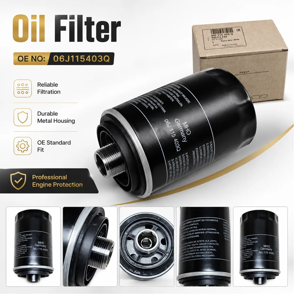 

06J115403Q Oil Filter For Volkswagen Golf Passat Jetta Tiguan Beetle CC For AUDI A3 A4 A5 A6 Q3 Q5 TT 06J115403C 06J115403B