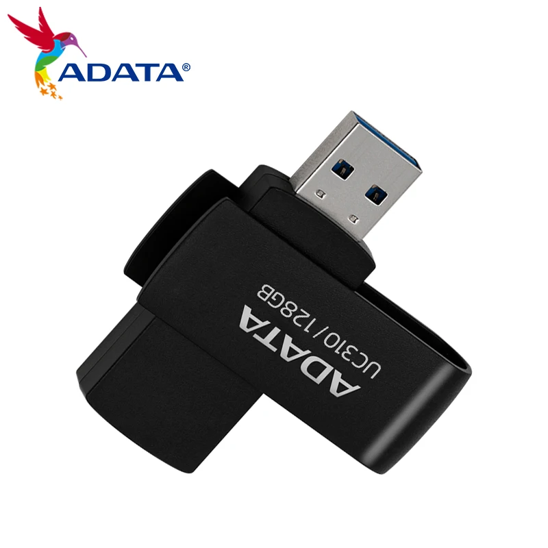 ペンドライブADATA-USB KG,32GB, 64GB,100 GB, 128GB,黒と白,uc310