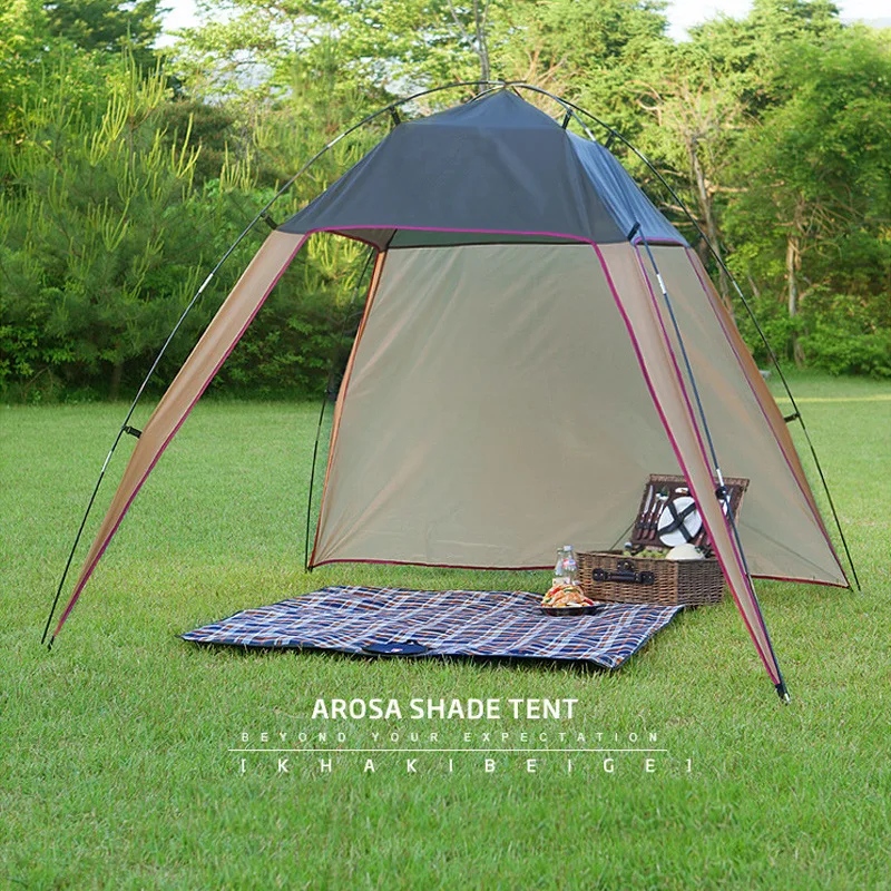 bache-de-camping-legere-pare-soleil-abri-avec-mur-coupe-vent-auvent-etanche-pour-plage-pique-nique-barbecue-fete-en-plein-air