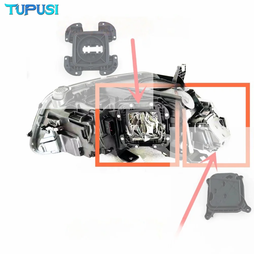 

1 Pcs Headlight Dust Cover Back For-Audi A6 A6L C6 S6 2013-2016 Cover Headlight Seal Cover Lid OEM Fit