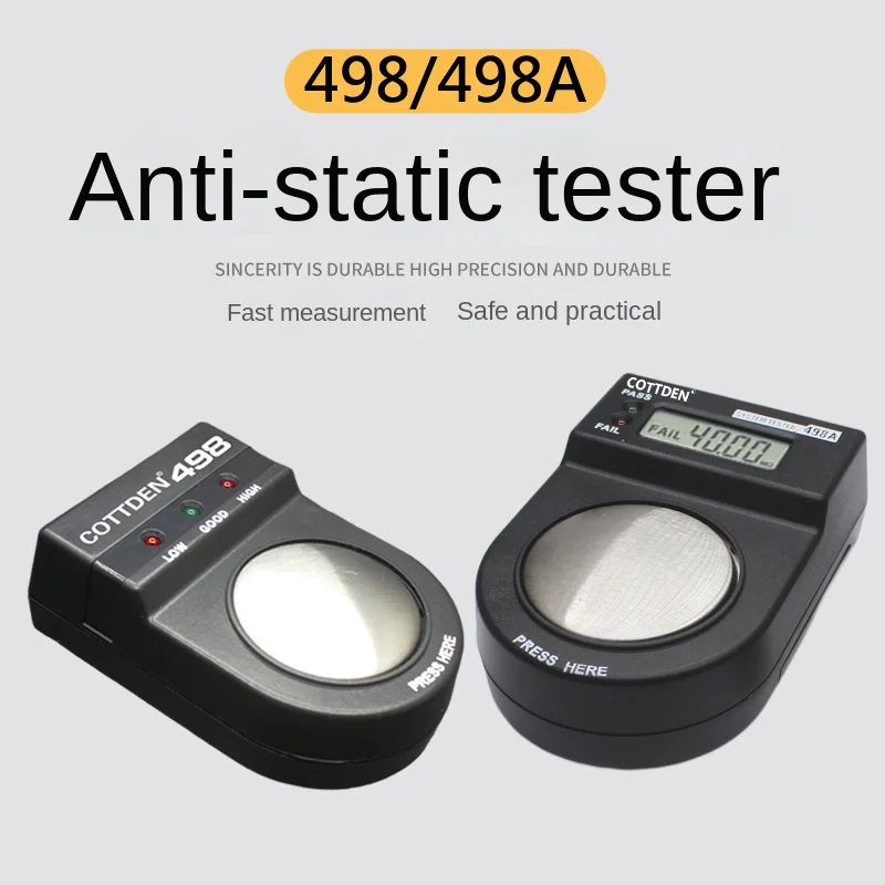 Anti-Static Bracelet Tester Factory Electrician Detector 498 Tester Wired Wireless Bracelet Tester