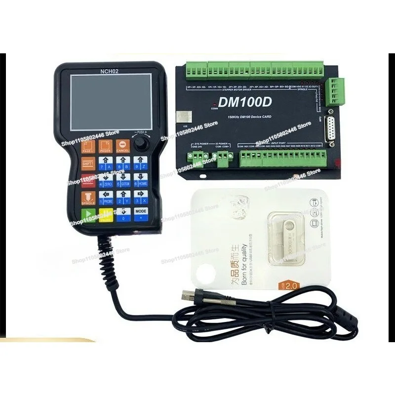 3 Axis 4 Axis 5 Axis, Engraving Machine Controller Numerical Control Motion Control System, Five Axis Linkage Machining