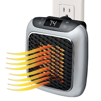 Plug In Heater Mini Electric Heater Warmer Low Noise Wall Mounted Room Heater Portable Heater Fan for Home Office Dorm Room