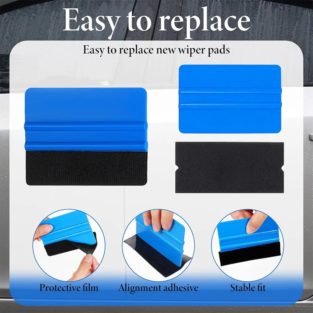 NeoWrap Professional Window Tint Film Installation Kit Wallpaper Bubble Smoother Vinyl Accessories Car Wrap Tools Kit 7-27PCS
