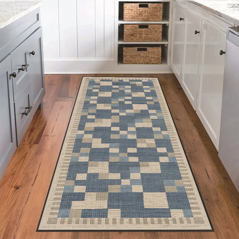VIKAMA Vintage Persian FengCarpet For Corridor Durable Long Strip Rug Dirt-Resistant And Easy To Maintain For Home Decoration.