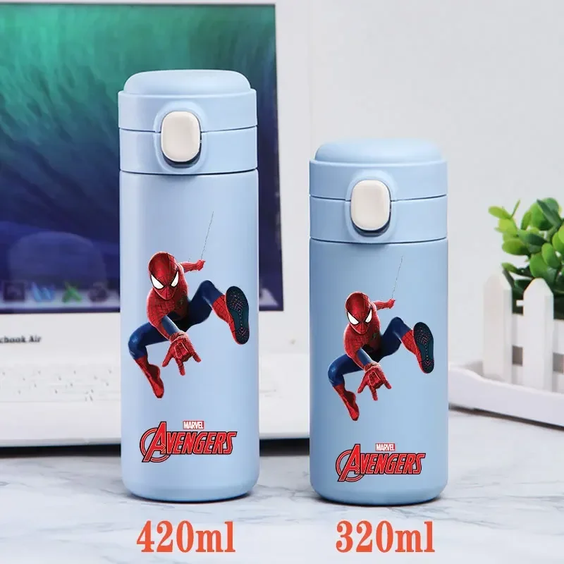 Marvel Thermal Cup 320ml/420ml The Avengers Portable Spider-Man Outdoor Sport Water Cup Drinking Capacity Stainless Steel Bottle - view 4