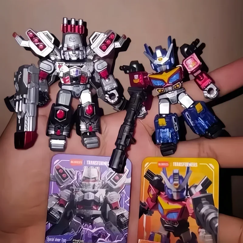 Blokees Transformers Defender Version 8 Star Optimus Prime Blind Box Figur Modell Deko Sammlerstück Spielzeug Geschenk – Detail 2