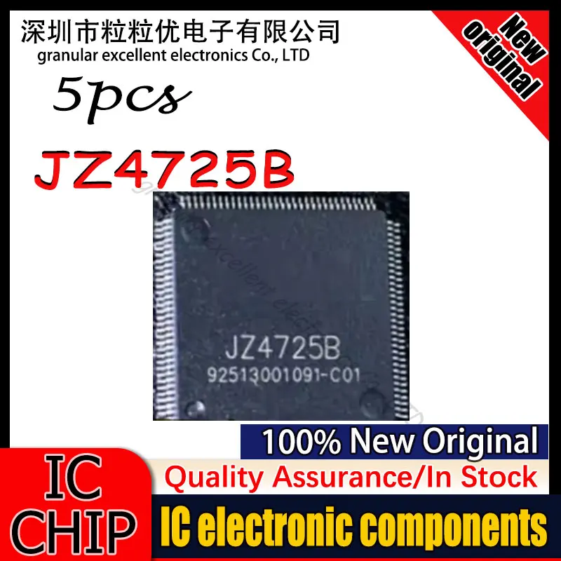 

5 шт. 100% новый оригинальный оригинальный Jz4725B Jz4725 Qfp128 в наличии набор микросхем контроля качества