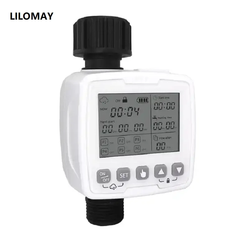 

Automatic Easy Installation Battery Power Irrigation New Design Outlet Hose Tap Timer Electric Watering Garden Water Timers