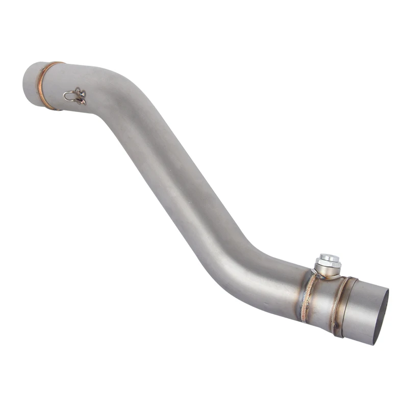 

For Kawasaki ZX6R Ninja ZX6R 2024 2025 Motorcycle Exhaust System Mid Link Pipe Stainless Steel Slip On 51mm Muffler Escape