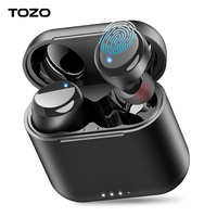 TOZO 2024 T6 Upgrade Wireless Earbuds Bluetooth 5.3 Headphones,  50H Playtime with Wireless Charging Case, APP EQ Customisable