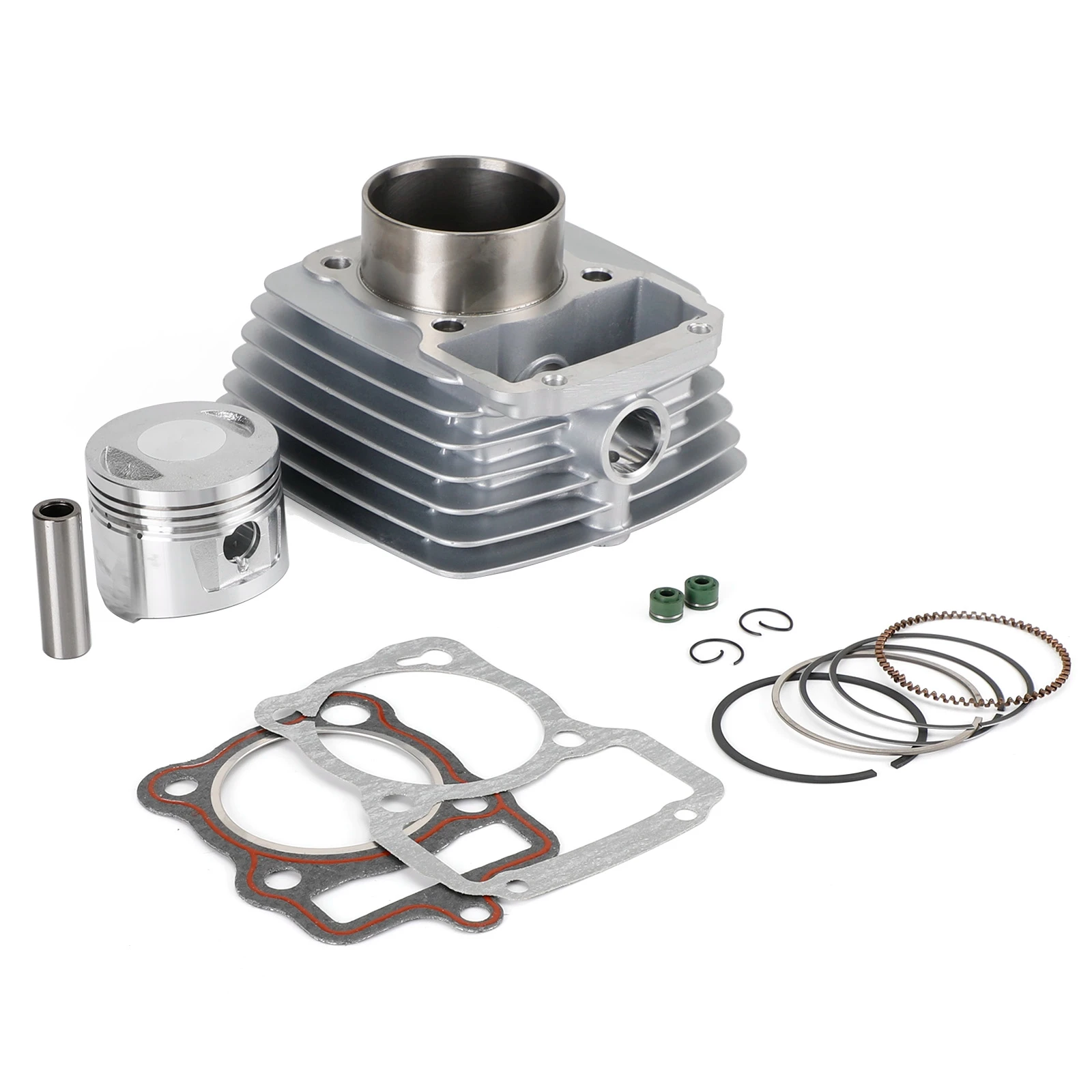 

Cylinder Bore Up Kit 150cc With 15mm Piston Pin For Hongdou CG125 CG 150 125cc Big Bore Cylinder 62mm Piston Kit