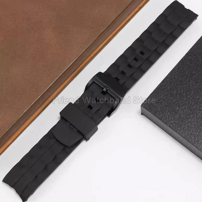 For Casio Edifice Series EF-523 Resin Watch Strap 22mm Black Resin with Needle Buckle Anti-Stain Waterproof Breathable Design view 4