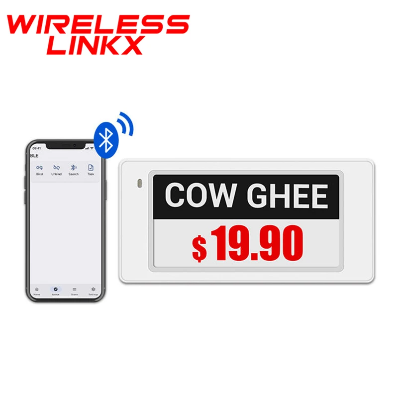 

Версия Bluetooth, электронная этикетка на полке, водонепроницаемая этикетка для супермаркета, электронная чернила, ценник, экран, система электронной бумаги