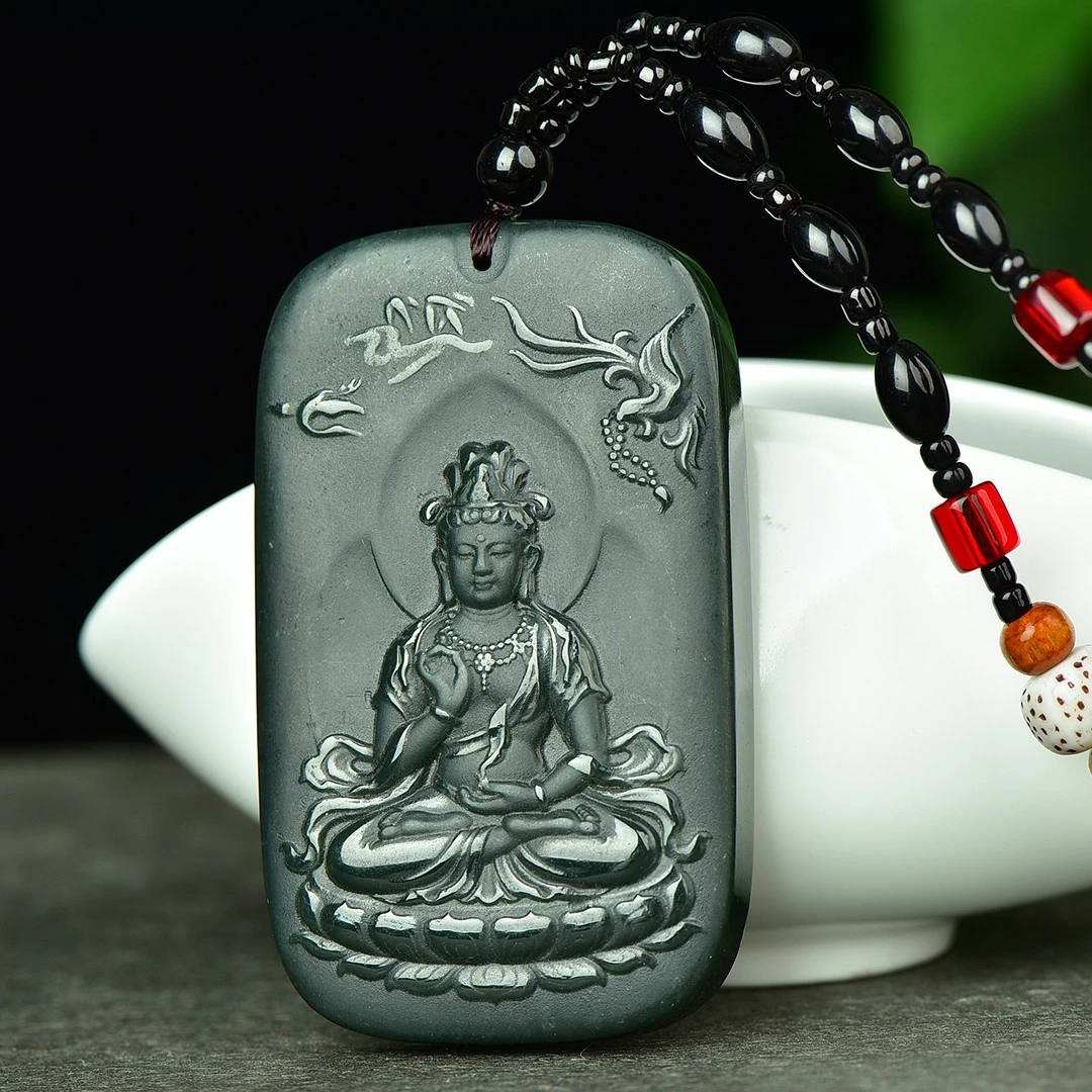 

Сертифицированный натуральный зеленый нефрит, лотос Гуаньинь, подвеска-свитер, цепочка для мужчин и женщин, китайский нефрит, нефрит Hetian, кулон Гуаньинь, ожерелья