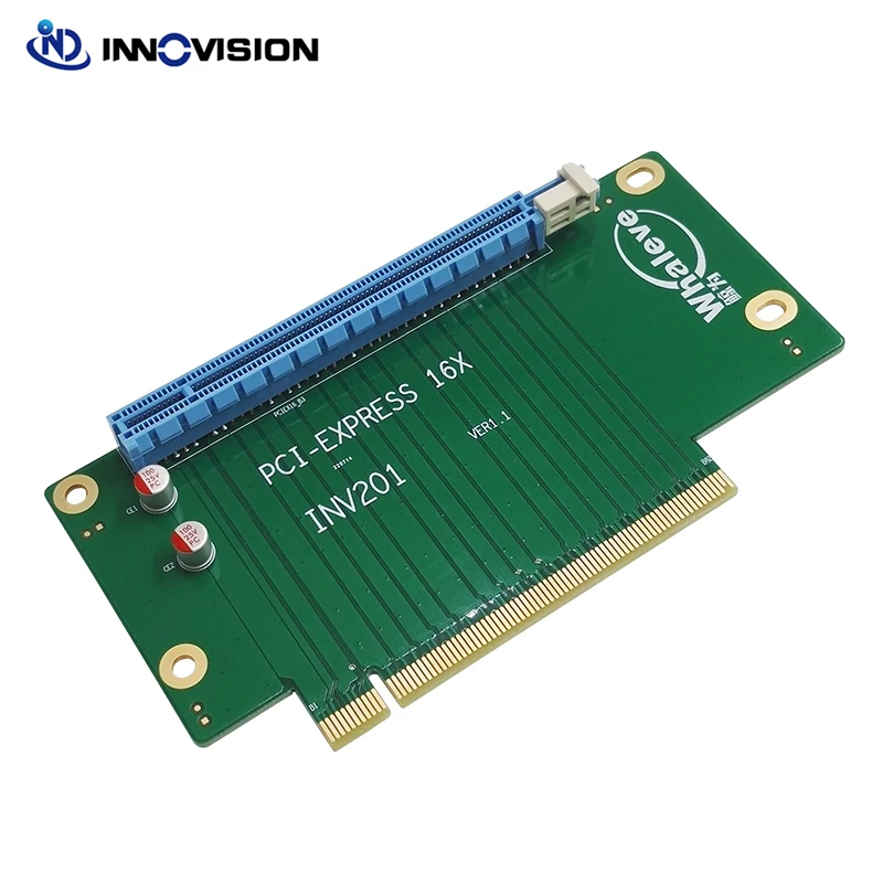 Delicated 2U PCIe 16x riser card extend card for 2U hotswap server case horizonal expansion Slot