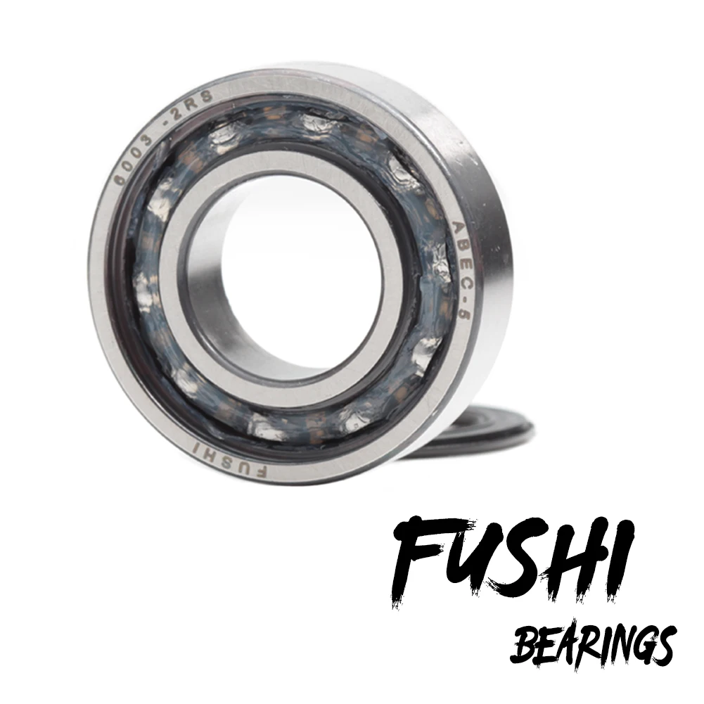 6003RS Bearing ( 6 PCS ) 17*35*10 mm Deep Groove 6003-2RS Ball Bearings 6003RZ 180103 RZ RS 6003 2RS EMQ Quality