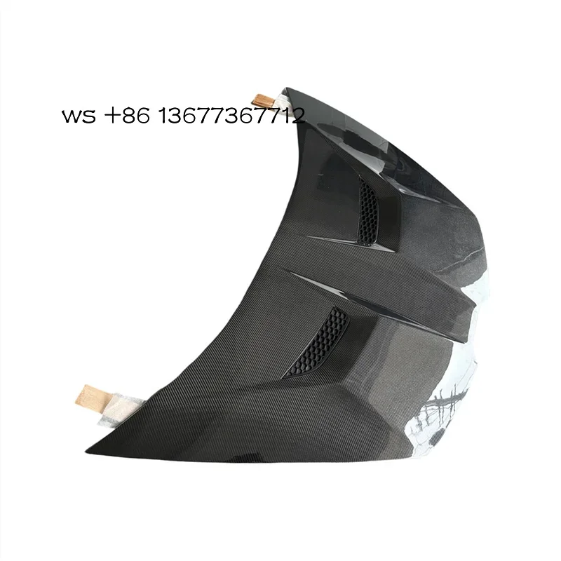 غطاء محرك السيارة من ألياف الكربون على شكل حرف V هوراكان Lp610 LP580 هاين #1