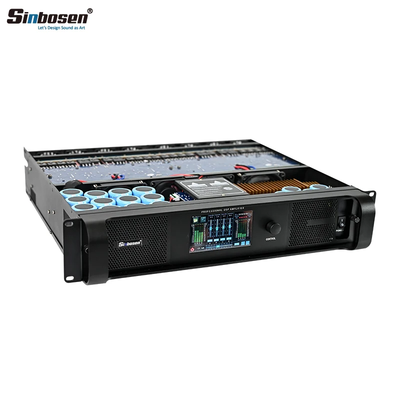 

Sinbosen DSP-10Q Line Array Audio Amplifier Module Sound Equipment Power Amplifiers with DSP Processor Audio