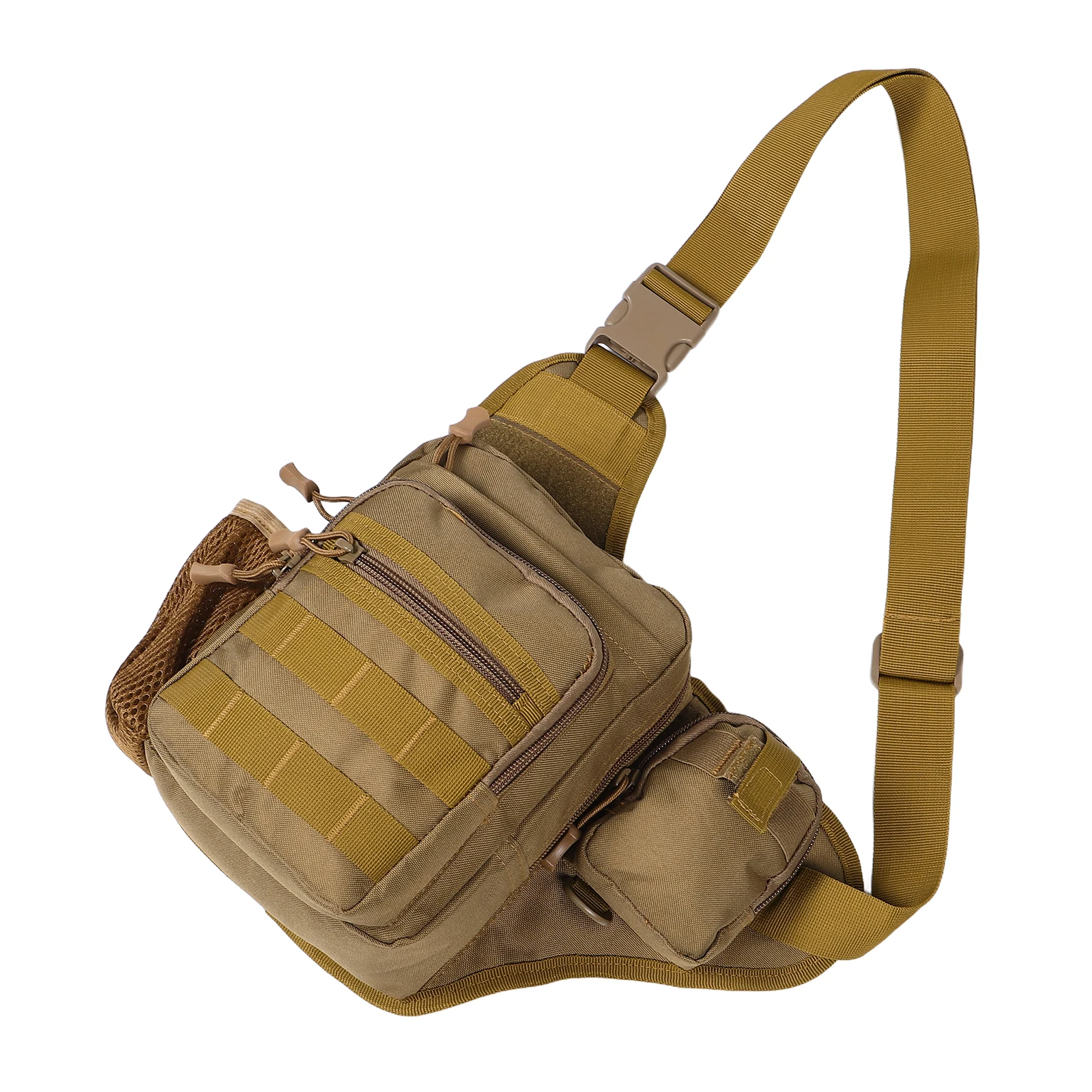 

Lightweight Water-Resistant Outdoor Cycling Multi-Functional Storage Pouch Comfortable Single Shoulder Travel For Biking Hiking