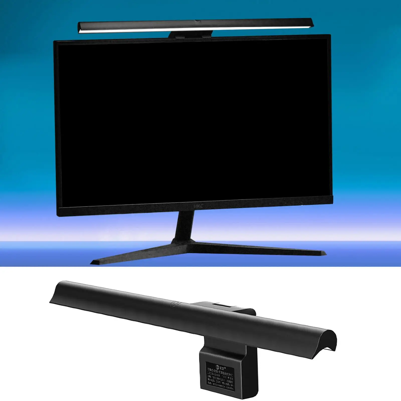 

Computer Monitor Light Monitor Fill Light Screen Hanging Lamp USB Powered Adjustable Reading Lamp Study Work Light for Home Dorm