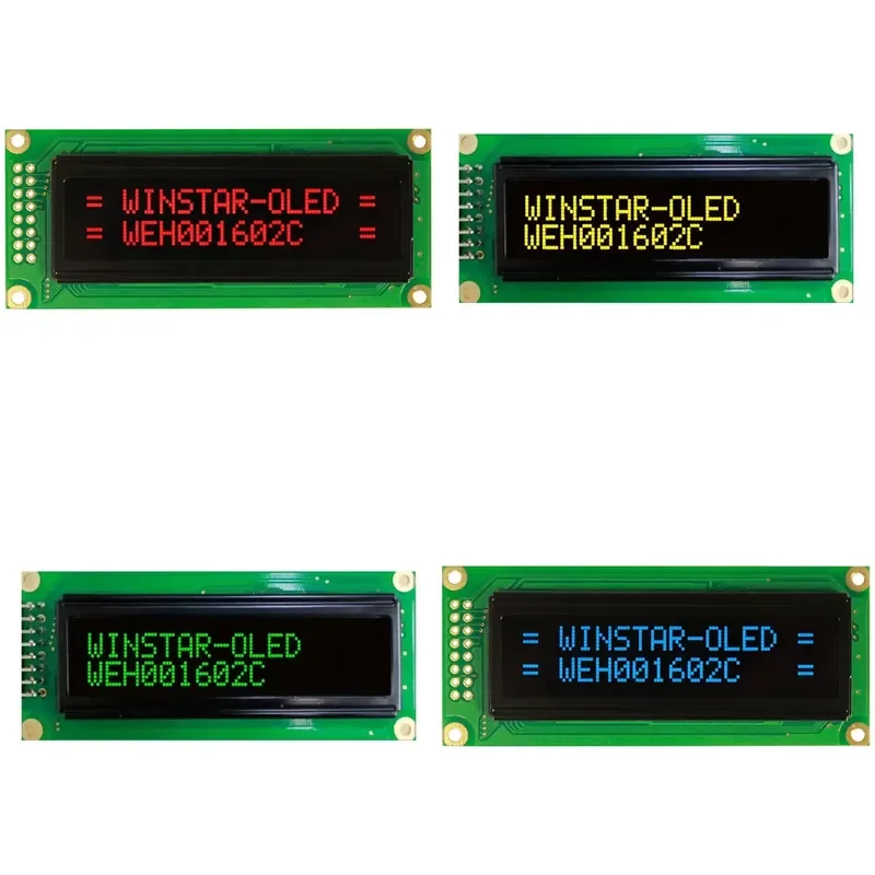 Organic Light Emitting Diode WEH001602C Character Display 16 * 2 162 LCM COB SPI Organic Light Emitting Diode 1602 Panel