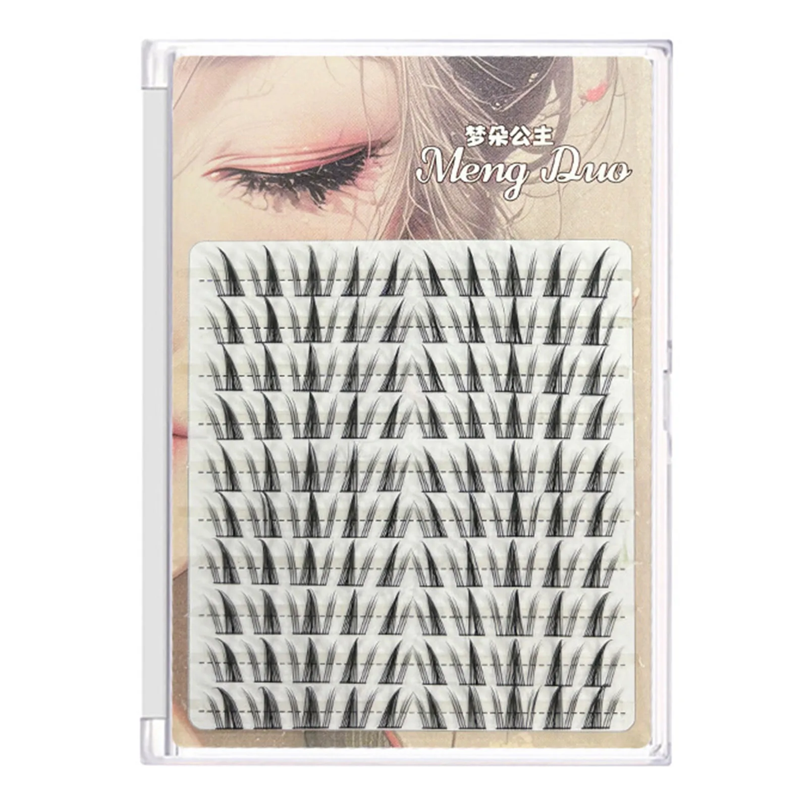 Sunflower Style False Eyelashes Clusters Extensions Individual Lashes Cluster Natural Thick DIY Segmented Eyelashes Bundles