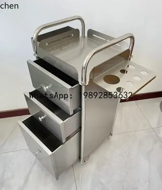 B1ステンレス鋼ツールキャビネット シンプルなヘアサロン専用ツールキャビネット ヘアサロンロッカー