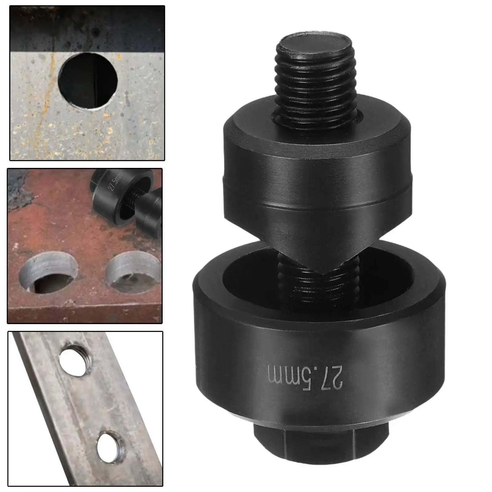 Sheet Metal Punch Hole Punch Hole Opener Easy to Use Compact Cutting Tool Heavy Duty for Plate Stainless Steel