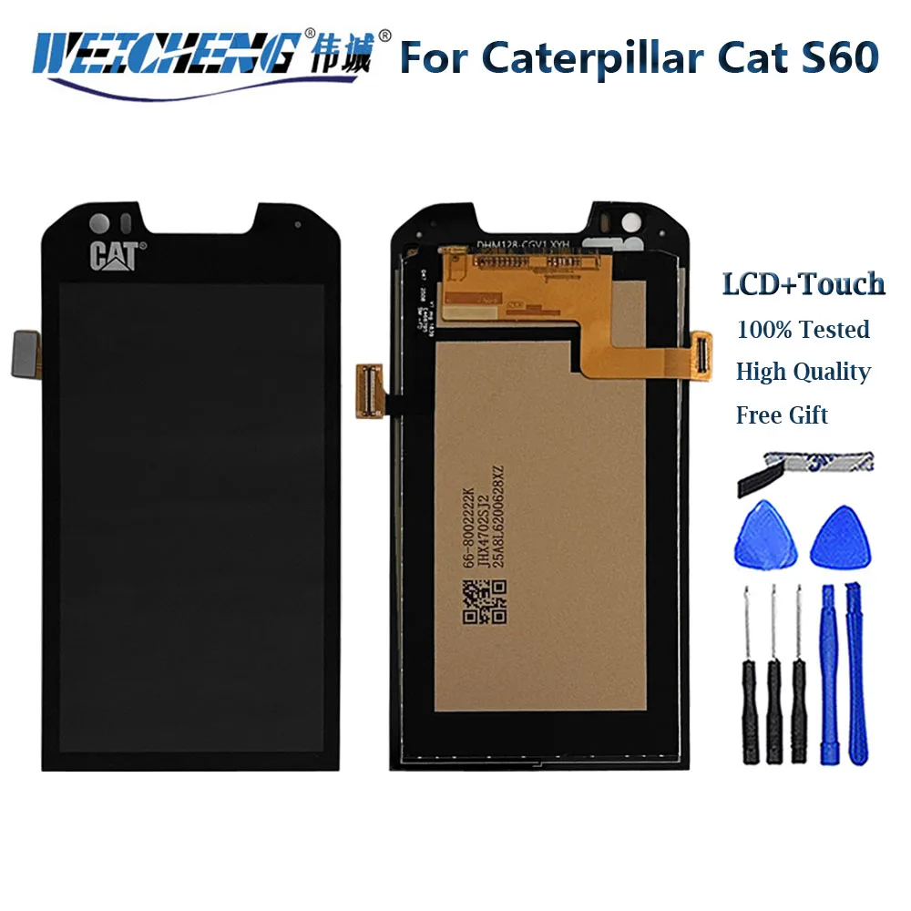 

For Caterpillar CAT S60 LCD Display + Touch Screen Digitizer Assembly 4.7" 100%Tested Well For CAT S60 S 60 LCD