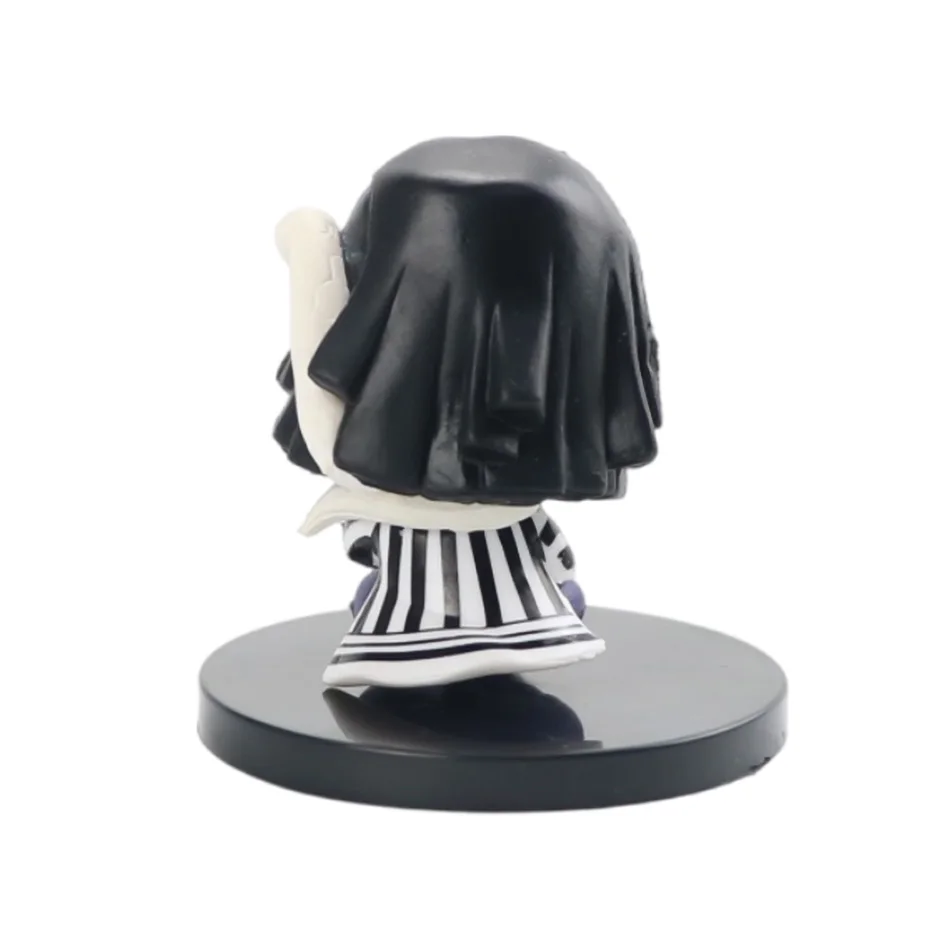 5pcs Set Q Versie Demon Slayer Zitten Spook Pop Tanjiro Nidouzi Inosuke Zenizu Figuur Action Figure Movie Model kid speelgoed Gift