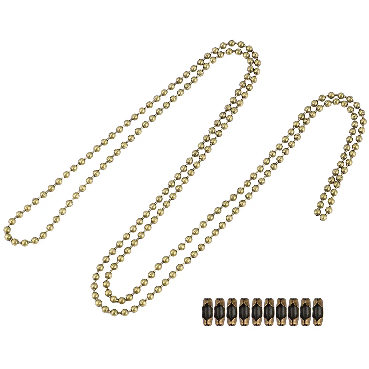 

Pull Wire Chain Set Portable Pull-chain On-off Fan Metal Ceiling Zipper