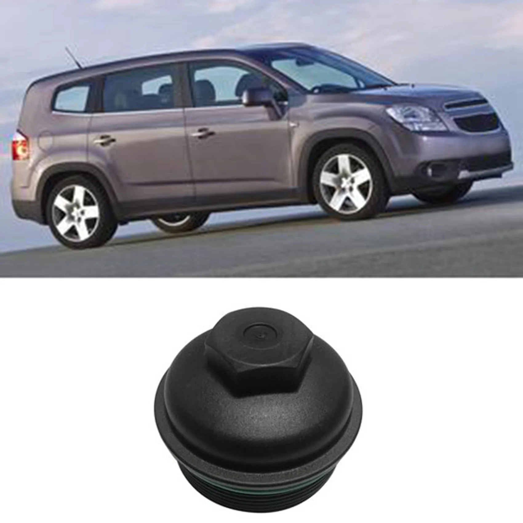 12605565 Engine Oil Cooler Filter Cap 12580254 for Buick Regal Lacrosse Chevrolet Captiva Cobalt Saab 93 9-3