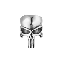 Foreign Trade Jewelry Wholesale, personalized retro-biochemical ghost man titanium steel ring