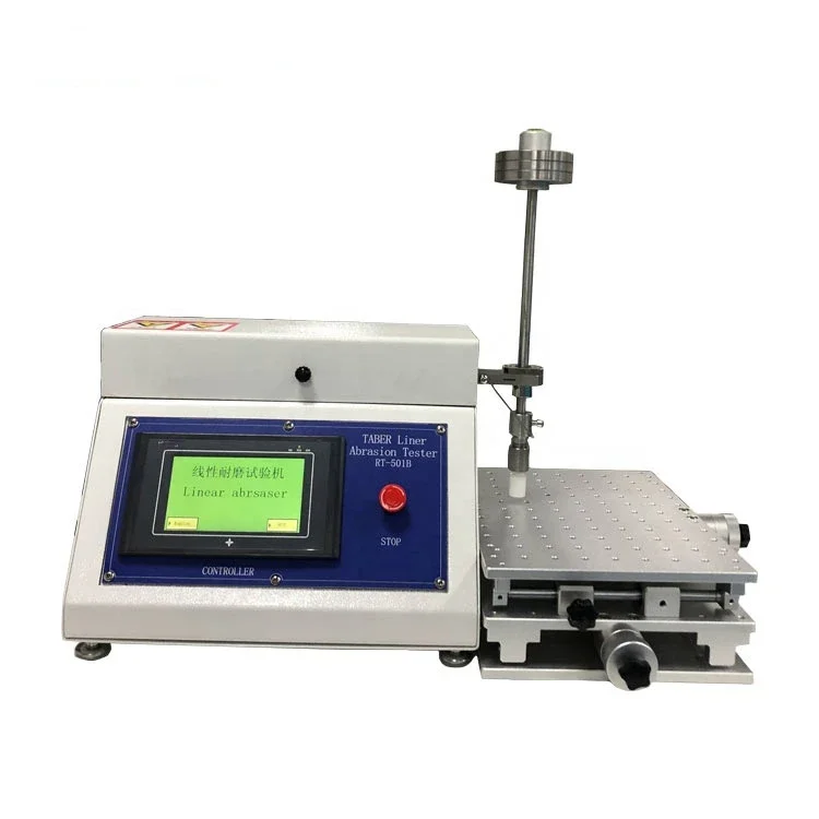 Taber Linear Abraser Resistance Test Machine Cladding Coating Material Taber Linear Abrasion Scratch Tester