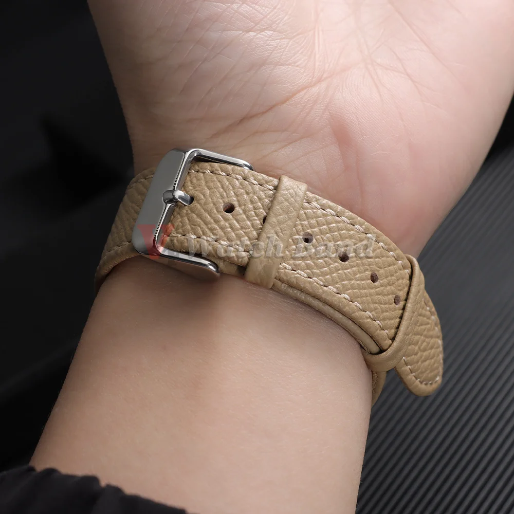 16mm 18mm 19mm 20mm 21mm 22mm Vintage Kalbsleder Uhrenarmband Schnellverschluss-Armbänder für Herren und Damen Universelle Ersatz-Armbänder – Detail 12