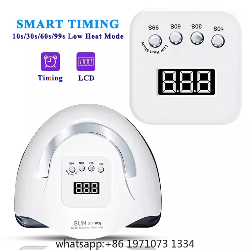 MAX UV LED Nail Lamp For Manicure  Dryer For Curing UV Gel Nail Polish With Motion Sensor Nail Salon Tool