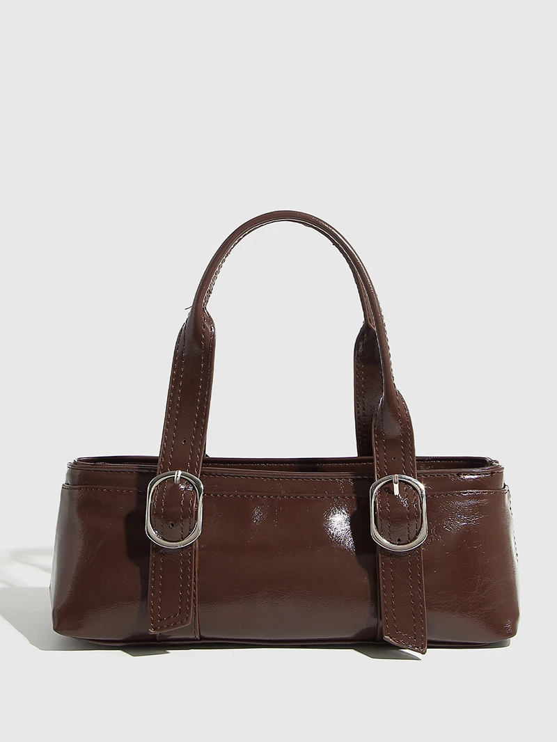 

Fashion Mini Boston Bags for Women Purses and Handbags Soft PU Leather Shoulder Bag High Quality Phone Flap Ladies Black Clutch