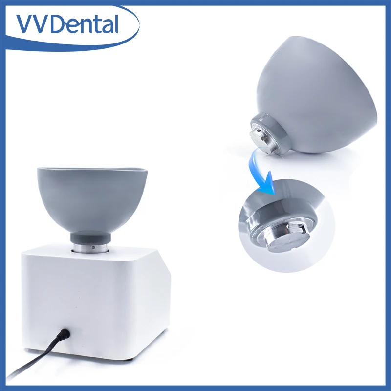 VVDental 300rpm Dental Alginate Mixer 100-700ML Dental Impression Alginate Mixer Dental Printing Material Gypsum Blender