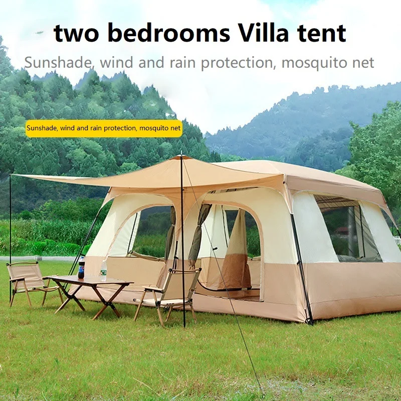 

Outdoor Tourism Two bedroom One living room Big Tent 6-8 people 8-12 people Two bedroom One living room Camping Tent