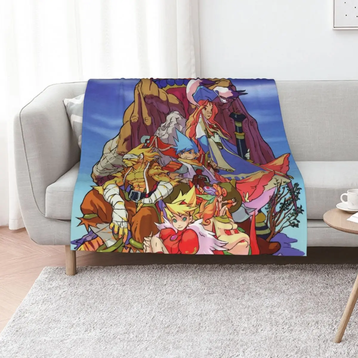 Breath of Fire III Throw Blanket decorative Soft Plaid Beautifuls Softest For Baby Decorative Throw Blankets