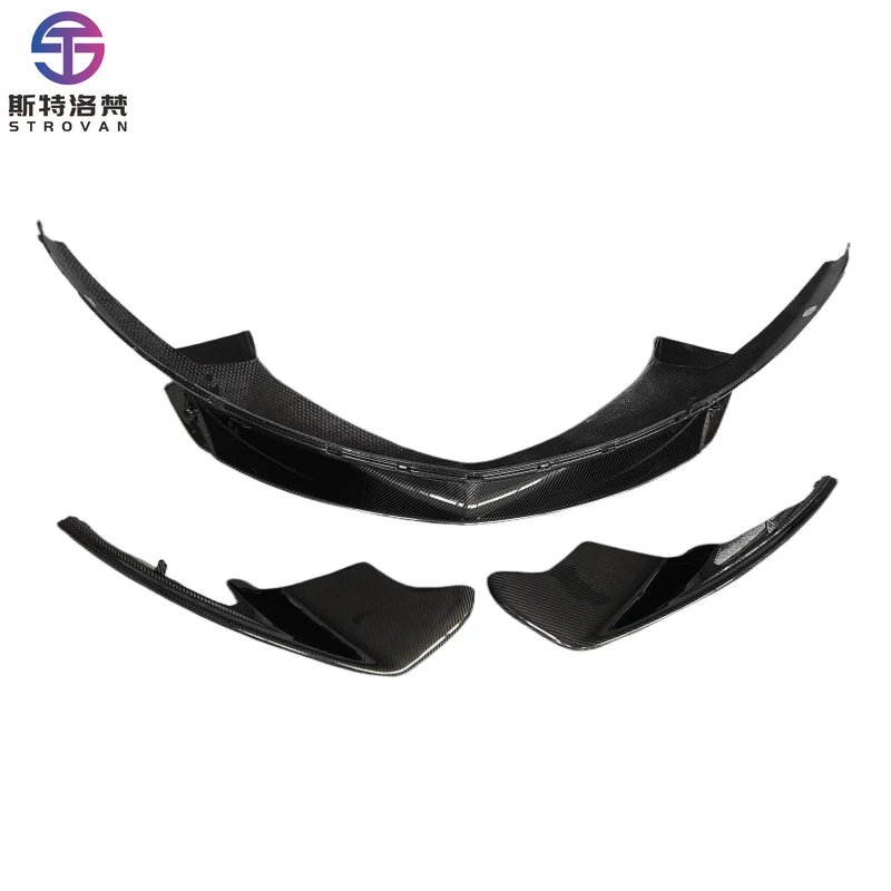 

STLF OEM Style Carbon Fiber Front Bumper Lip Body Kit for 2017-2019 McLarens 540C 570S New Condition