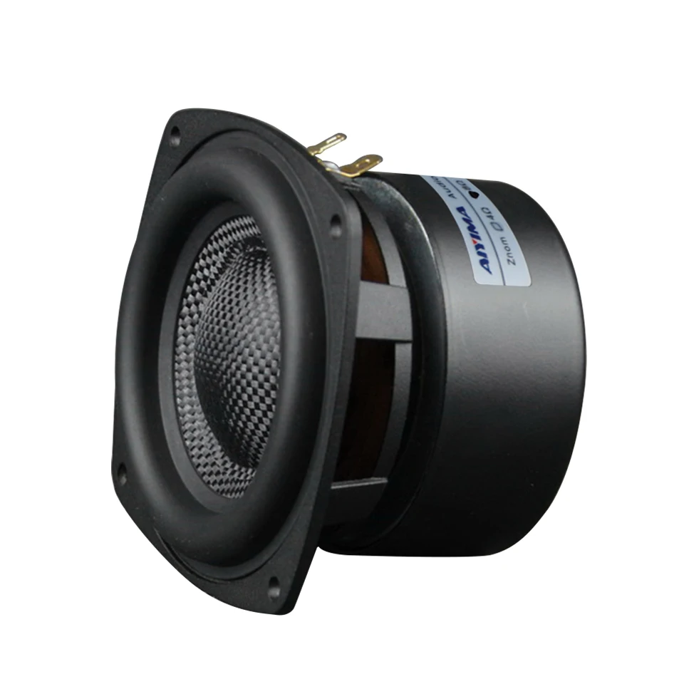 AIYIMA 1 Stück 4 Zoll Subwoofer Lautsprecher 4 8 Ohm 80W HiFi-Lautsprecher Audio Glasfaser-Membran Niederfrequenz Heimkino-Lautsprecher – Detail 13