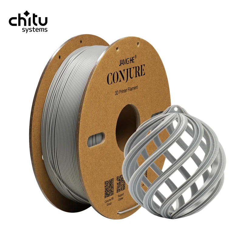 Conjure Filament PLA+ 1.75mm Dimensional Accuracy Low Shrinkage For 3D Printers