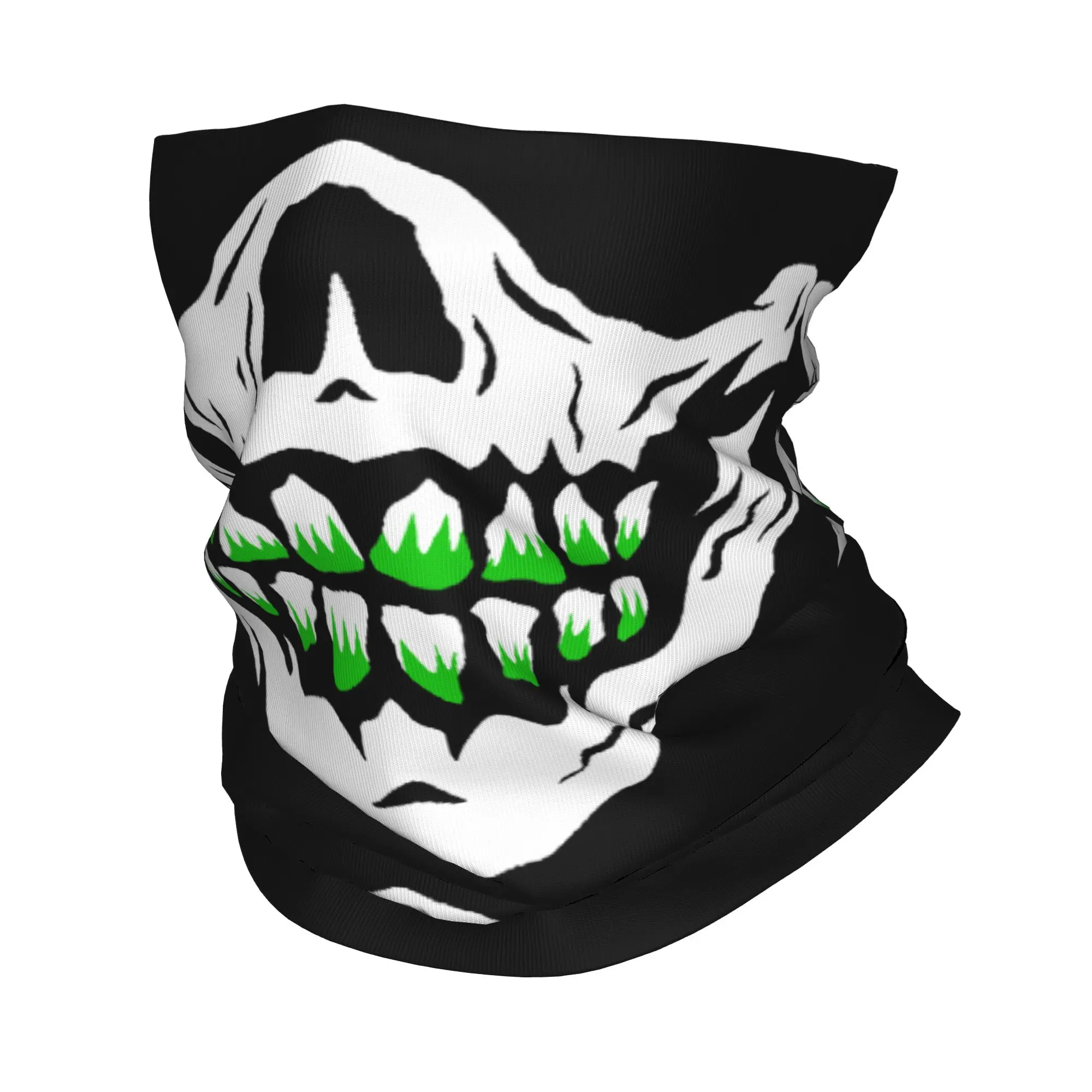 Halloween Skull Skeleton Grin Winter Headband Neck Warmer Men Women Hiking Cycling Tube Scarf  Face Bandana Gaiter
