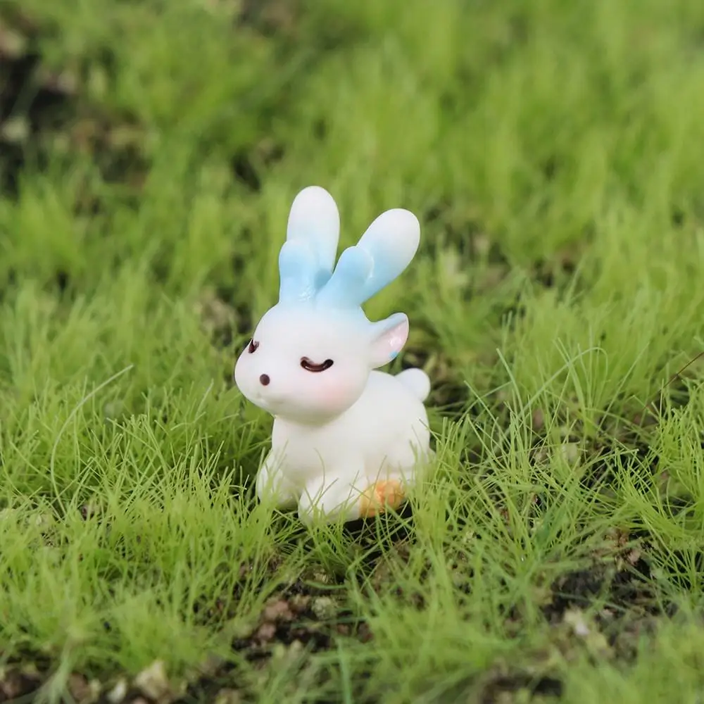 تماثيل صغيرة على شكل حيوانات كرتونية سيكا الغزلان التماثيل الصغيرة لطيف الأيائل مصغرة التماثيل واقعية الراتنج الحرف الغزلان تمثال ديكور المنزل سيارة #5