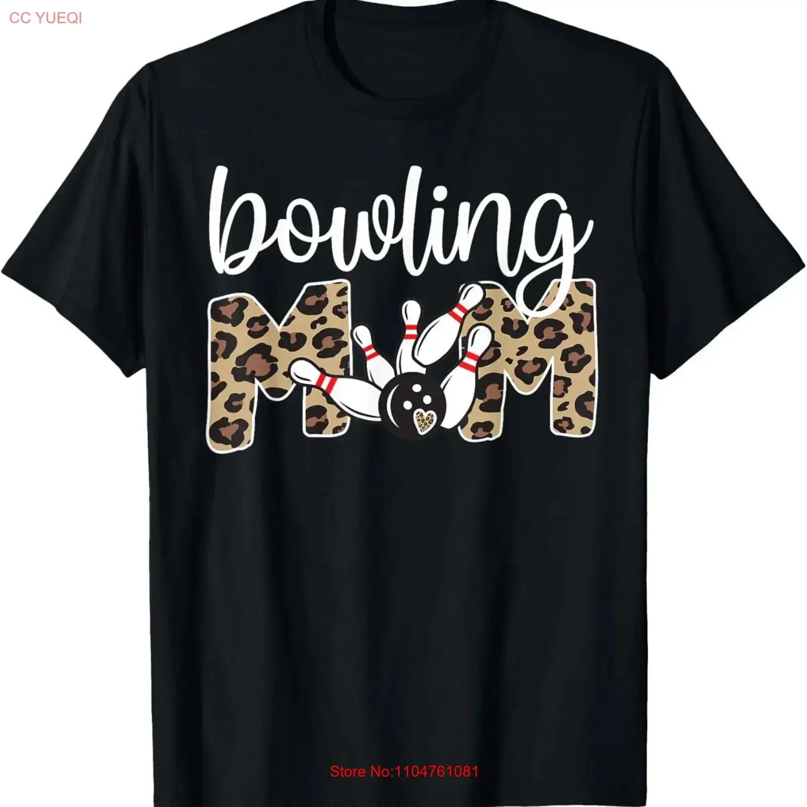Bowling Mom Of A Player Mother Bowler Mama T Shirt  vintage Washed Comfortable Soft homme streetwear Breathable Unisex