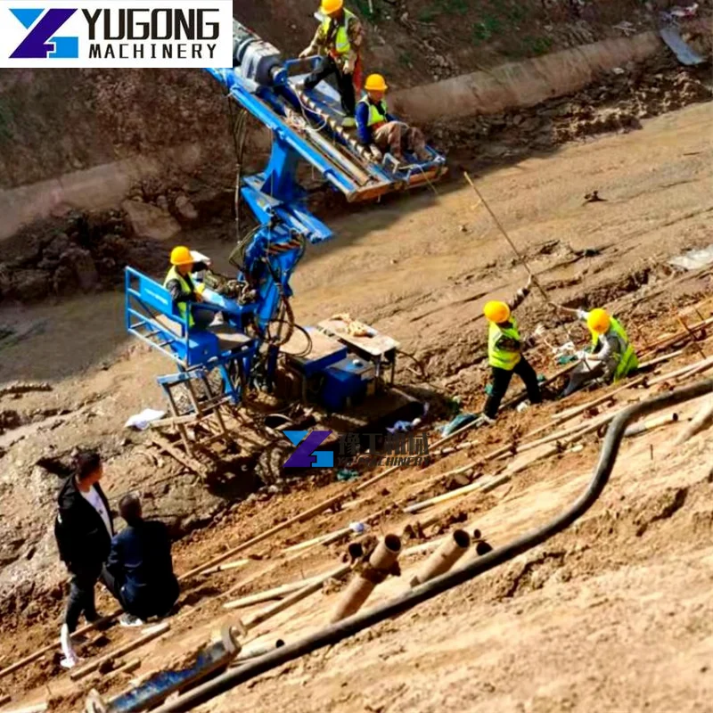 Crawler Wellness Water Borehole Drilling Rig Machine Portable Artesian Water Well Drill Machine Engineering Drilling Rig