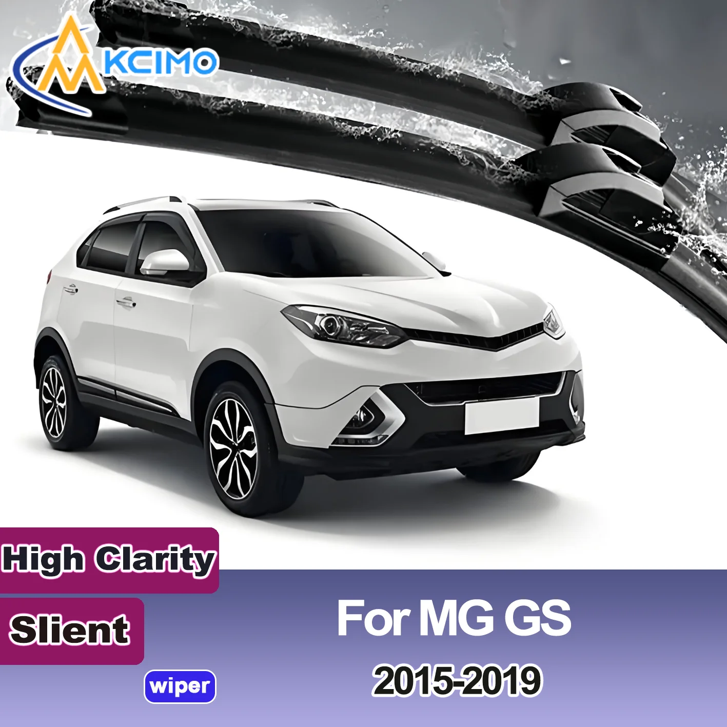 

2PCS New Front Windshield Wiper Blade for MG GS 2015-2019 Front Windshield Auto Wipers Blade Accessories 2019 2018 2017 2016
